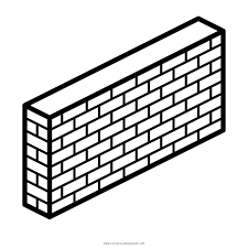 Joshua and the wall of jericho coloring pages. Brick Wall Coloring Page Ultra Coloring Pages