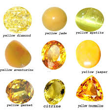 Gemstones Names Yellow Gemstones Yellow Stone Yellow Gems
