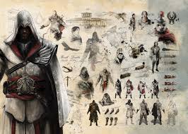 Lithographie Assassins Creed Assasins Creed Assassins Creed Artwork