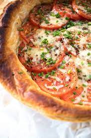 French Tomato Tart A Hedgehog In The Kitchen Recipe French Vegetarian Recipes Dinner Recipes Easy Quick Tomato Tart