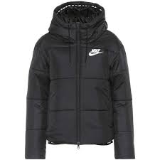 Nike Hooded Puffer Jacket 106 Liked On Polyvore Featuring Outerwear Jackets Black Puffy Jacket Nike Nike Jackets Hoo Nike Coats Puffy Jacket Jackets