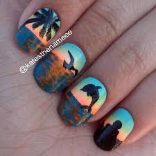 Vacation nails :) glam nails classy nails hot nails stylish nails fancy nails pink nails pretty nails nail polish designs nail art designs. 65 Lovely Summer Nail Art Ideas Cuded