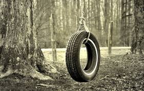 Tire Swing One Of My Favorite Plces To Be At My Uncle Deans And Aunt Buttons Home Just Enjoying The Beautiful Trees Swi Tire Swing Backyard The Good Old Days