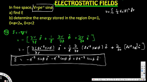 Electric Field Potential Energy Electrostatic Fields Electromagneti Potential Energy Electric Field Energy