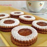 500 g burro, 1 kg farina, 8 tuorli, 400 g zucchero a velo. Biscotti Occhio Di Bue Montersino Ricette Di Cucina Gustosa Ricerca