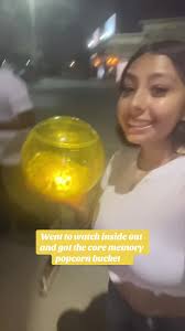 Adding Core Memories to My Inside Out Popcorn Bucket at AMC Theatres