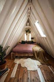 Tiny Bedroom Ideas For Small Space Dwellers Domino Small Attic Bedroom Bedroom Design Home Decor