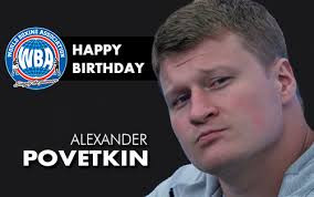 Boxer: ALEXANDER POVETKIN