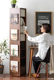 回転式コミックラック glory グローリー 公式 北欧インテリア 家具の通販エア リゾーム インテリア 収納 インテリアアイデア 和モダン インテリア リビング