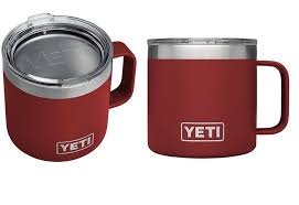 Yeti Rambler Double Wall Vacuum Insulated Mug Lid 14oz Stainless Steel Coffee Yeti Insulated Mugs Stainless Steel Coffee Yeti Rambler