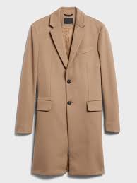 A look at a banana republic trench coat bought around 2010. Italian Melton Topcoat Banana Republic