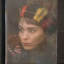 I was watching the movie Carol and fell in love with this colorful beret.  It has a pom-pom