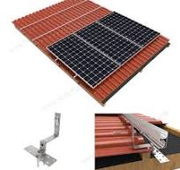 solar panel Tile roof hook mounting system
