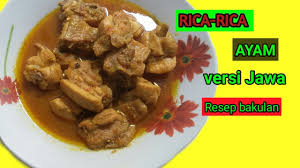 Ayam rica rica merupakan masakan citarasa asli nusantara yaitu berasal dari kota manado. Resep Rica Rica Ayam Khas Jawa Tengah Youtube