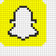 Snapchat By Alexrhilt On Kandi Patterns Perler Bead Emoji Graph Paper Drawings Pixel Art