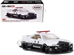 NISSAN SKYLINE GT-R R34 RHD JAPAN POLICE KAIDO HOUSE 164 CAR MINI GT  KHMG120 | eBay