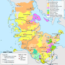 Switch between scheme and satellite view; Schleswig Holstein After 1650 Full Size Gifex