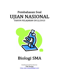 Nah mungkin yang punya blog nangkapnya ini soal tahun 2012. Pembahasan Soal Un Biologi Sma 2013 Pdf