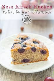 einfacher saftiger kirschkuchen mit nussen rezept kuchen mit kirschen nusskuchen ruhrkuchen mit kirschen