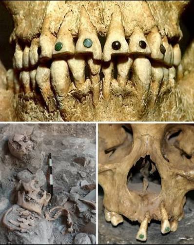 Maya Massacre: 24 Decapitated Skulls with Jade-Drilled Teeth Found in Uxul Water  Cave