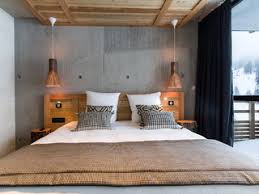 Chambre Montagne Avec Un Mur Gris Photos Et Idees Deco De Chambres Novembre 2020 Houzz Fr
