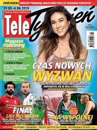 Ida nowakowska przeżywa niezwykły okres. Ida Nowakowska Tele Tydzien Magazine 31 May 2019 Cover Photo Poland