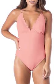 la blanca swimwear petal pusher one piece swimsuit nordstrom rack