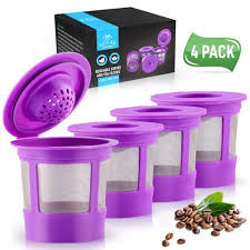 Gorgeous hard to find purple. Zulay 4 Pack Reusable Coffee Pods For Keurig Coffee Makers 1 0 2 0 Target