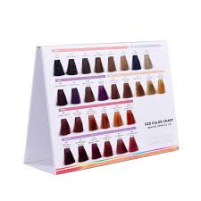 hot item display hair colour chart for loreal