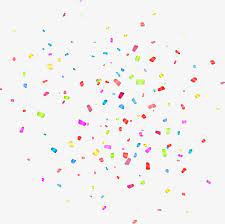 Exquisite Color Confetti Vector Png And Vector Picsart Background Color Confetti