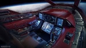 Sci Fi Light Fighter Cockpit 3d Model Naves Espaciais Nave Espacial Trens Velhos