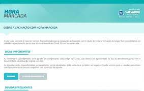Para agendar a vacinação é necessário realizar o cadastramento prévio. Como Agendar Vacinacao Contra Covid 19 No Servico Hora Marcada Em Salvador Veja Passo A Passo Bahia G1