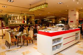 There are international buffets for lunch, brunch and dinner, which has fresh seafood catches. Lemon Garden Cafe Shangri La Hotel Kl Norwegian Sustainable Seafood Buffet Dinner With Chef Markus Dybwad Malaysian Flavours