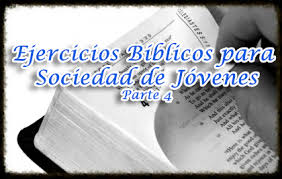 Juegos bíblicos para jóvenes y adultos · ¿quién soy? Ejercicios Biblicos Para Sociedad De Jovenes Parte 4