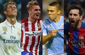 Spanish La Liga Top Scorer 2017 18 La Liga Players Rating