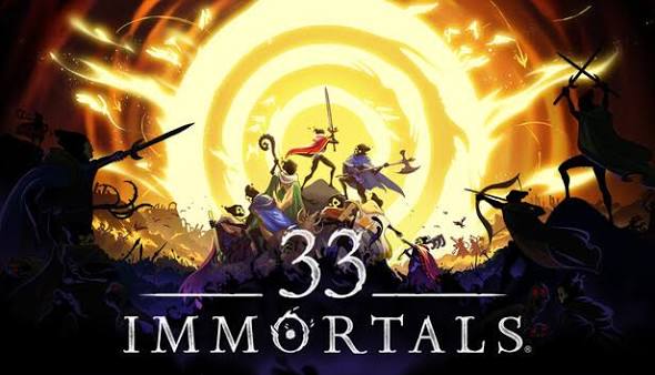 Ilustração sobre Caos Total! 33 Immortals Finalmente Sai do Acesso Antecipado e Chega ao 1.0