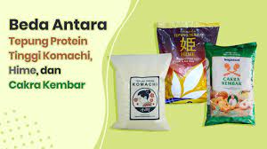 Tepung sagu di buat dari batang pohon sagu yang di esktrak batang kayunya dan di endapkan sari patinya hasilnya.no problemo.sama enaknya dengan pakai tepung sagu. Beda Antara Tepung Protein Tinggi Komachi Hime Dan Cakra Kembar Youtube