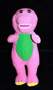 Barney Doll Plush Small 10 Stuffed Soft Toy Sewn Stitched Eyes Dinosaur Animal Lovey Plush Toes Barney Plushbarney Manhattan Toy Soft Toy Sewing Toys