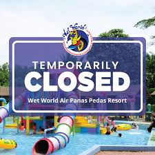 Positioning itself as a value for money and family oriented park, wet world waterparks are located at shah alam (selangor), pedas (negeri sembilan) and batu pahat (johor). Announcement Kindly Note That Wet Wet World Water Parks Facebook