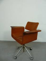 Pair of adjustable herman miller soft pad office chairs in black leather, great condition. Kevi Vintage Mid Century Modern Desk Chair Catawiki