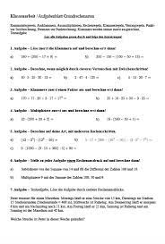 Die regel punktrechnung vor strichrechnung, kurz auch punkt vor strich genannt, ist eine konvention in der operatorrangfolge der mathematik. Grundrechenarten Arbeitsblatt Von Mathefritz Matheaufgaben Klasse 5