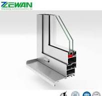 Aluminium Alloy Industrial Extrusion Frame Aluminum Extruded Sections Glass Door and Metal Window Profile with Sliding / Casement / Folding / Awing / Fixed