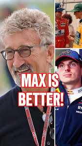 Eddie Jordan: Verstappen Beats Senna & Schumacher