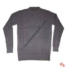 Gents Round Neck Pashmina Sweater3