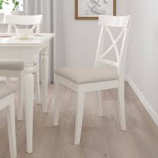 Instead, almost any cheap ikea chair can be stretched for a total material cost of $36. Ingolf Stuhl Weiss Hallarp Beige Ikea Osterreich