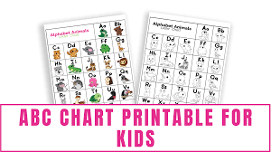 Having kids is a major responsibility and can get extremely stressful for single and working moms. Abc Chart Printable For Kids Freebie Finding Mom