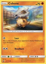 Cubone Leer Headbutt Cardmarket