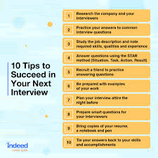 Financial controller interview preparation guide. How To Ace Your Next Interview Tips And Examples Indeed Com