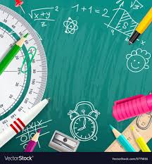 Creative Chalk Background With School Supplies Download A Free Preview Or High Quality Adobe Illu Powerpoint Background Design Drawing Book Pdf Math Wallpaper