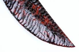 Ancient Blades Knife Blade Manufactured From Mahogany Obsidian The Craftsman Who Obsidian Obsidian Blade